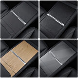 TESLA MODEL Y JUNİPER/MODEL 3 HIGHLAND Orta Konsol Koruyucu Ahşap Görünümlü Kaplama