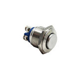 16MM METAL BUTON YAYLI 1NO ÇIKIK LEDSİZ YAYLI
