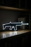 Scar Silah M4 Tasarımlı Dekoratif Aydınlatma (31x11cm)