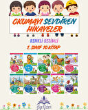 1. Sınıf Okumayı Sevdiren Renkli Resimli Hikayeler 8 - 10 Kitap