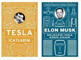 Elon Musk Geleceği İnşa Eden Adam + Nikola Tesla İcatlarım 2 Kitap Set