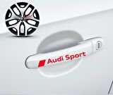 Au di Sport Kapı Kolu Sticker 10Adet