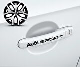 Audi Sport Kapı Kolu Sticker 10Adet