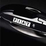 F iat Kapı Kolu Sticker 10Adet