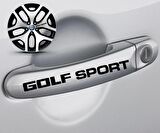 Golf Sport Kapı Kolu Sticker 10Adet
