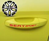 Sea t Sport Kapı Kolu Sticker 10Adet MD7