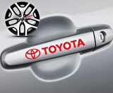 T oyota Kapı Kolu Sticker 10Adet VD4