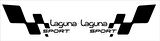 Laguna sport bayraklı sticker seti 2 adet