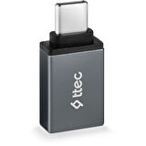 TTEC 2DK43UG USB-C - USB-A 3.0 OTG Dönüştürücü Adaptör Uzay Grisi