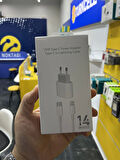 25W Type c Lightning Hızlı Şarj İPhone 14 Ve Öncesi İçin Uyumludur Başlık Ve Kablo Settir