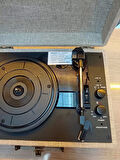 Record Master S-T14012 Retro Pikap Bej Rengi 33-45-78 Devir Çalabilme Bluetooth - Aux
