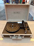 Record Master S-T14012 Retro Pikap Bej Rengi 33-45-78 Devir Çalabilme Bluetooth - Aux