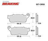 SİNTERLİ ARKA FREN BALATASI / HONDA / VFR 1200 F DCT / 1200cc / ARKA  / 2010-2011-2012-2013-2014-2015-2016