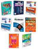 6. Sınıf Tüm Dersler Soru Bankası Seti Kampanyalı 8 Kitap (Set 1)