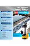 ALARKO Wsd 25-17 1.5hp 220v Açık Fanlı Pis Su Dalgıç Pompa