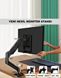 Tayfun 17-35'' Masa Üstü Hareketli  Led Monitör Tutucu Askı Aparatı