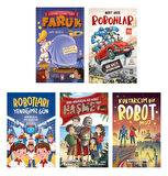 Robotlar Robonlar Hikaye Seti 5 Kitap