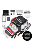Ayakkabı Bölmeli Su Geçirmez Spor & Seyahat Sırt Çantası – 30L – 17” Laptop Bölmeli
