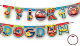 Cars Temalı İyi Ki Doğdun Banner 210 cm