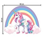 Unicorn Temalı Ayaklı Pano Seti Kişiye Özel
