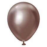 6 inç Krom Çikolata Lateks Balon 10 Adet