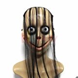 Halloween Momo Saçlı Maske