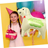 Happy Bırthday Baskılı Köpek Folyo Balon 76x70 cm