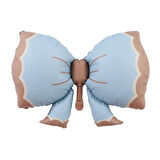 Retro Mavi Bowtie Fiyonk Folyo Balon 91x60 cm