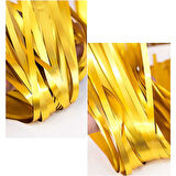 Mat Gold Renk Masa Püskülü 240x 75 cm
