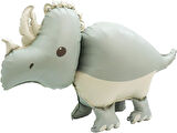 Retro Triceratops Dinozor Folyo Balon 69x41 cm