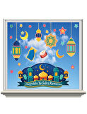 Hoşgeldin Ya Şehri Ramazan Temalı Sticker 50x70 cm