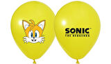 Sonic Temalı Baskılı Balon 8 Adet