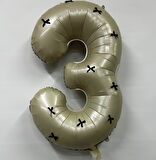 Siyah Fiyonk Balon Süsü 20 Adet