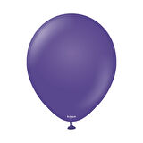 Retro Menekşe Pastel Balon 5 li