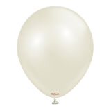 12 İnç Aura İvori White( Fildişi Beyazı) Balon 5 Adet
