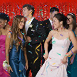 Metalize Dalgalı Hologramlı Kırmızı Arka Fon Süs 100x200 cm