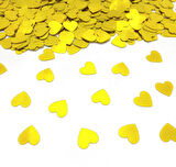 Şeffaf Balon İçi Konfeti Gold Kalp