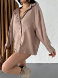 NEW SEASON  Modal Oversize Gömlek STANDART / Oversize Gömlek