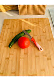 Master Chef Tarzı Mega Boy Tezgah Üstü Hamur Açma Ve Kesme Panosu 53x46 Cm