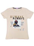 Kız Çocuk Baskılı T-Shirt Always