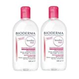 Bioderma Sensibio H2O Yüz ve Makyaj Temizleme Suyu 2 x 500 ML