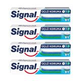 Signal Üçlü Koruma 50 ml Diş Macunu x 4 Adet