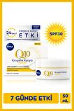 Nivea Q10 Kırışıklık Karşıtı Bakım Seti, Gündüz Kremi 50ml, Göz Kremi 15ml, Cilt Serumu, Gece Kremi 50ml