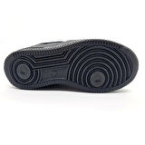 Nike Air Force Siyah Siyah Çocuk Spor Ayakkabı