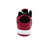 Nike Jordan Travis Scoot Siyah Beyaz Kırmızı Çocuk Spor Ayakkabı