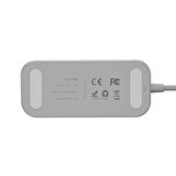 BlitzWolf® BW-TH5 3'ü 1 Arada USB 3.0 TF Kart Okuyucu ile 7 in 1 USB-C Veri Merkezi USB-C PD Şarj MacBooklar için 4K Ekran USB Hub
