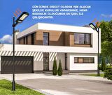 Solar Güneş Enerjili Led Bahçe Aydınlatması 3 Modlu Hareket Sensörlü Duvar Lambası 122solarled