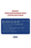 FİAT Egea SEDAN  Krom Cam Çıtası 4 Parça 2015 Üzeri Paslanmaz Çelik