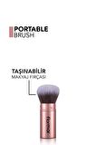 Flormar Pratik Ve Hijyenik Kapaklı Kabuki Fırça - Portable Brush - 003 - 8690604597680