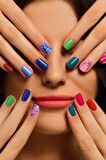 Flormar Kesik Uçlu Düz Nail Art Tırnak Fırçası - Nail Art Styling Brush - 023 - 8690604597888